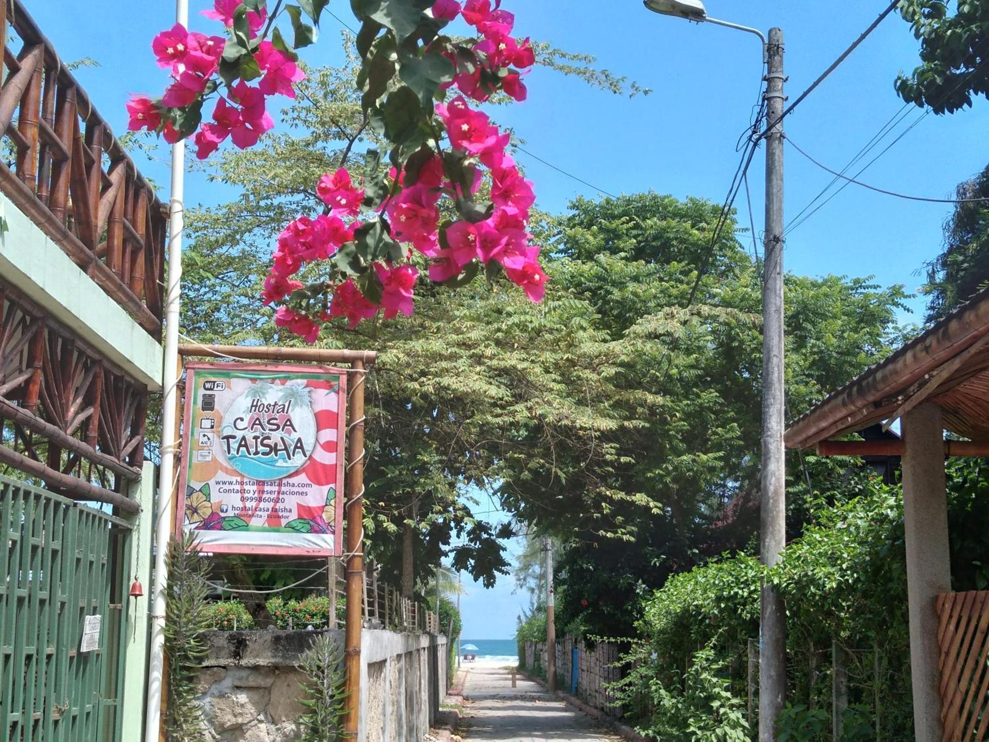 Hostal Casa Taisha Montañita Exteriér fotografie