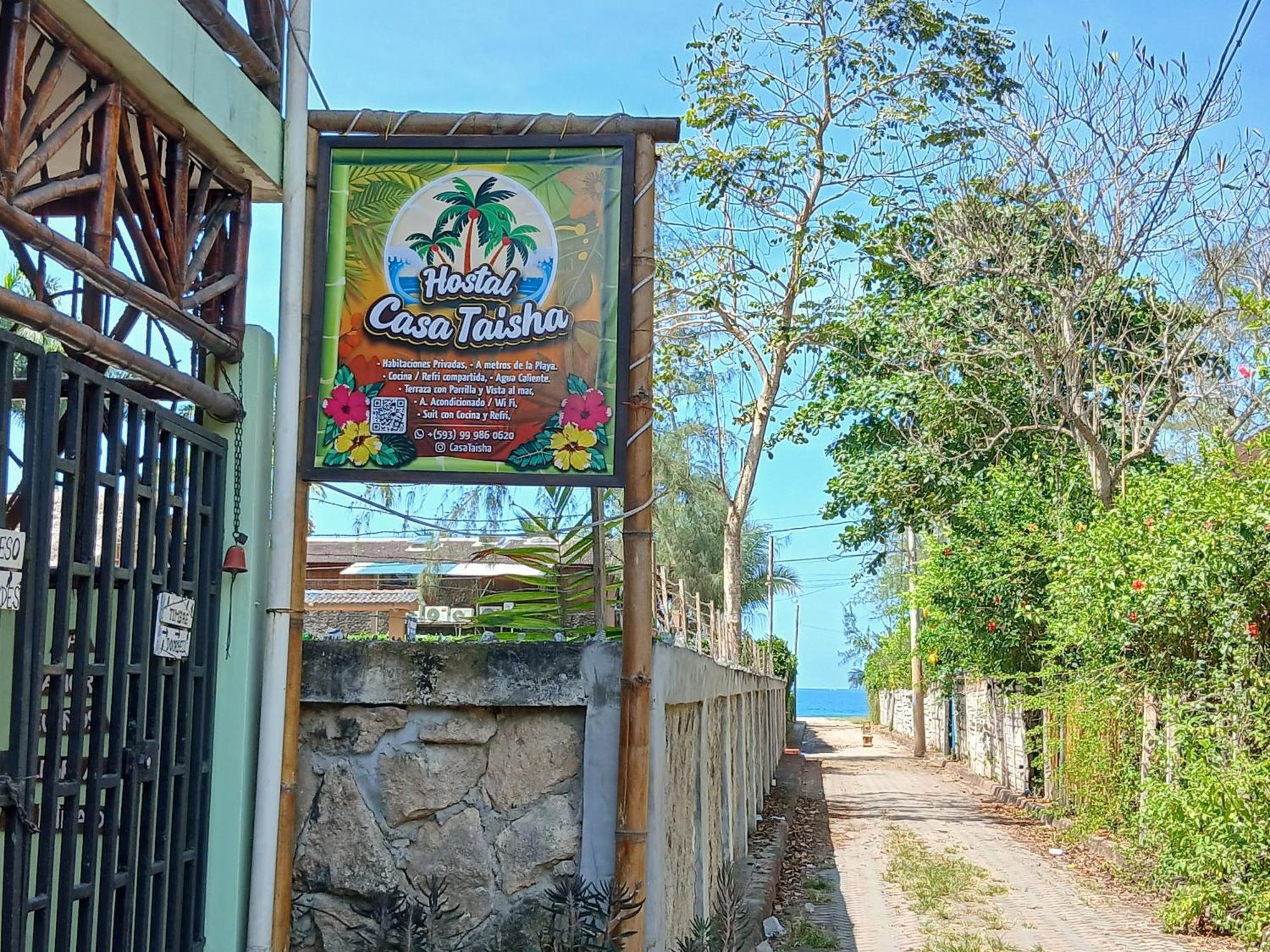 Hostal Casa Taisha Montañita Exteriér fotografie