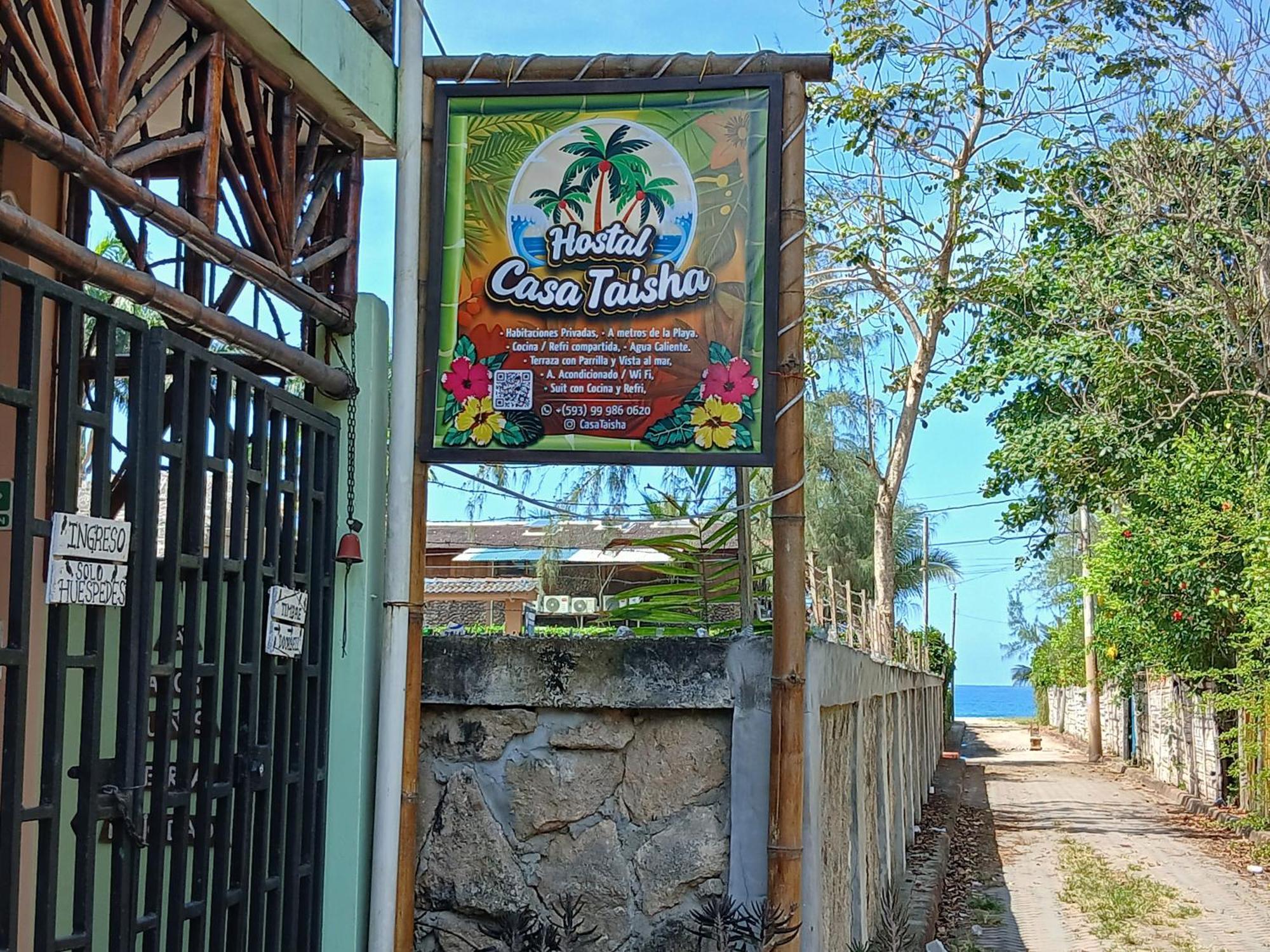 Hostal Casa Taisha Montañita Exteriér fotografie